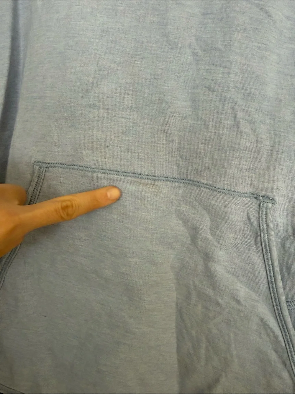 Lululemon Time Out Hoodie in Heathered Deep Indigo / Heathered Hydrangea Blue
